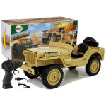 Jeep 4x4 33 cm 1:10 RC - hnedý
